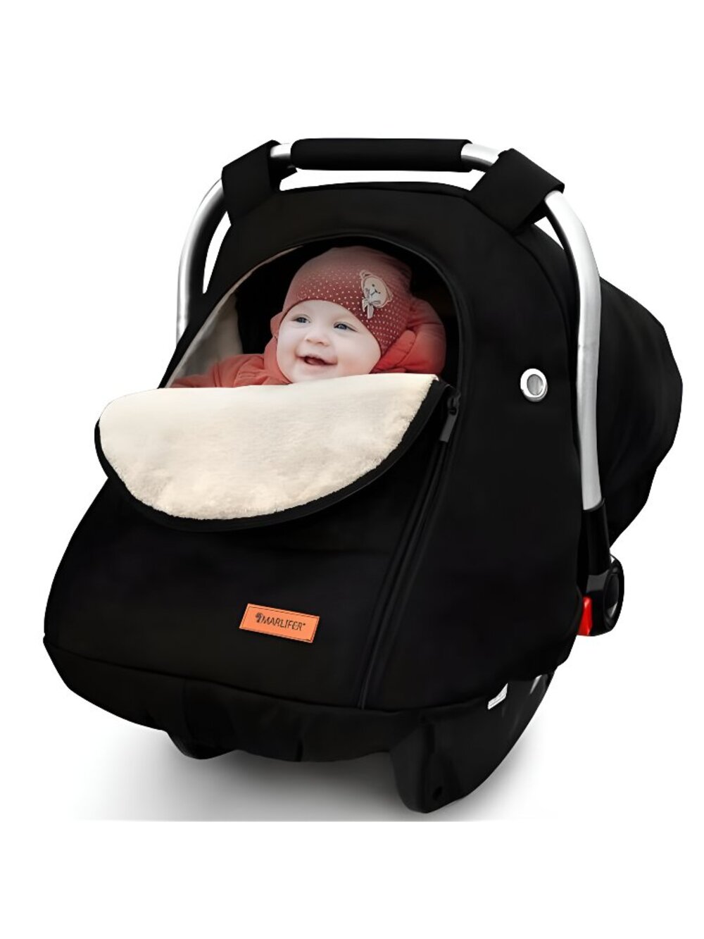 Waterproof Winter Baby Car Seat Cover, Carseat Cover Boys, Cozy & Warm Cover